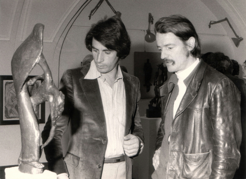 05 Mostra Ignaz Gabloner 1975 Ennio Casciaro e Markus Vallazza