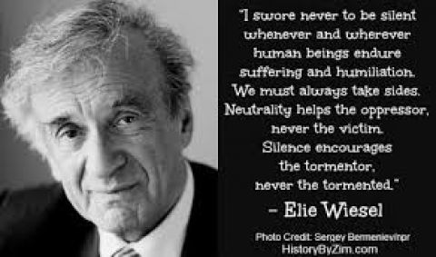 In scomparsa di Elie Wiesel
