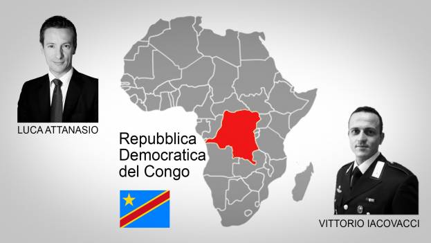 Attacco oggi in Congo al convoglio ONU con l'ambasciatore italiano ed il suo carabiniere di scorta