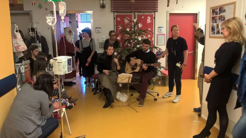 Buon Natale dalla pediatra dell&#039;ospedale di Bolzano