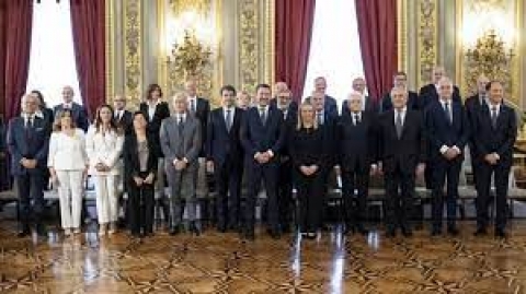 Auguri al nuovo governo nazionale